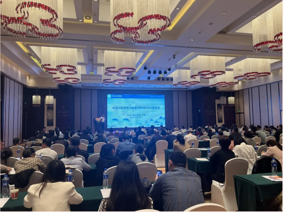 【康医动态】湖南省康复医院党委书记丁健在全国学术会议上作经验分享