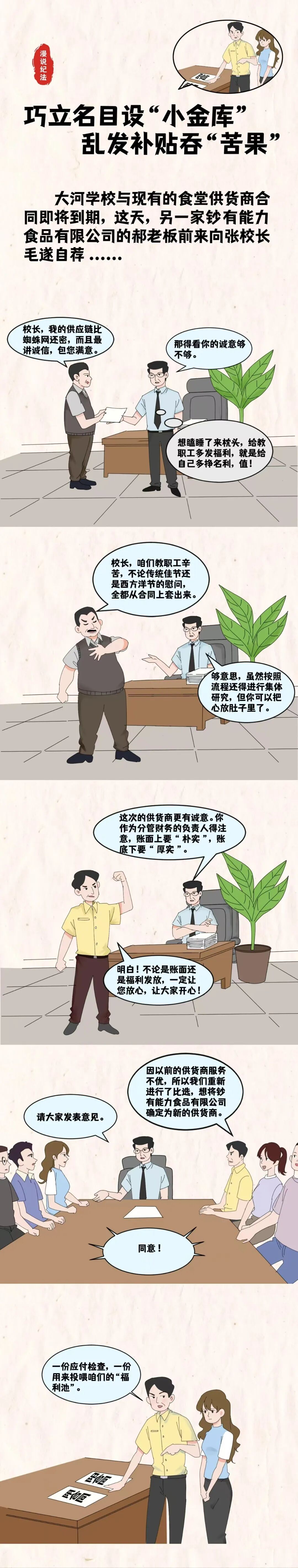 【清廉医院】巧立名目设“小金库” 乱发补贴吞苦果｜漫说纪法